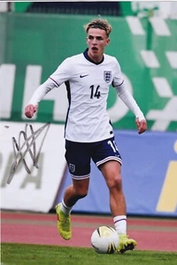 Football - Jesse Derry - Hand Signed 12x8 Inch Photograph - England - COA - Picture 1 of 1