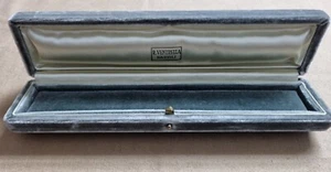 Ventrella R. Jewels Napoli Vintage grün Samt Armband oder Uhrenbox 60-70er Jahre - Bild 1 von 12