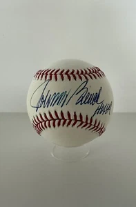 Johnny Bench  Autograph Signed Major League Ball JSA Coa Reds Inscribed HOF - Picture 1 of 6