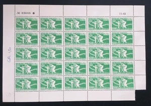 Timbre FRANCE LIBRE Stamp - Yvert et Tellier n°1 x25 en Feuille n** Mnh (Z30) - Picture 1 of 1