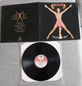 BOXER-BELOW THE BELT (UNZENSIERTE ÄRMEL) - UK AUSGABE LP AUF VIRGIN RECORDS -1975-EX - Bild 1 von 3