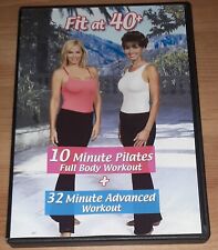 Fit at 40+: 10 Minute Pilates Full Body Workout + 32 Minute Advanced Workout DVD