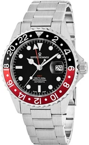 Revue Thommen Men's Diver Black Dial Stainless Steel Automatic Watch 17572.2136 - Picture 1 of 4