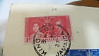 1ST DAY COVER 1937 CORONATION FROM  JAMAICA  3 STAMPS 1,1+1/2 2+1/2D NO.20