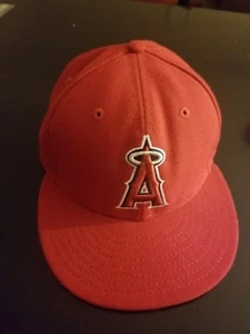 Sombrero ajustado Los Angeles Anaheim Angels California nueva era 5950 6 7/8 59fifty h12 - Imagen 1 de 2