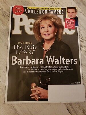 People Magazine Barbara Walters January 16 2023 Jeremy Renner New • 5.99$