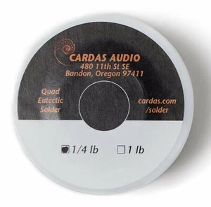 High Grade Audio Quality Silver Solder Rosin Flux Core .032 Dia 25 inches - Picture 1 of 6