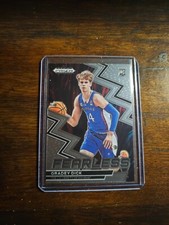 2023-24 Panini Prizm Draft Picks #7 Gradey Dick RC Rookie Fearless Insert SP KU