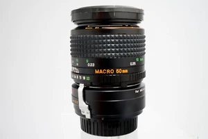 Objetivo Minolta MD Macro 50 mm F3.5 #1100 - Imagen 1 de 3