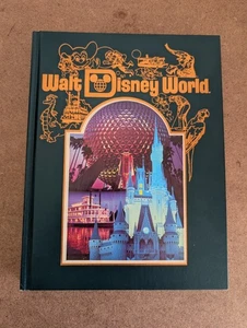 Libro de tapa dura vintage 1986 Walt Disney World 8-3/4" x 11-1/2" - Imagen 1 de 6