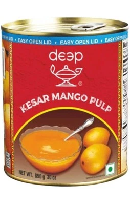 Deep Kesar Mango Pulp, 30oz Dose (1 Dose) Versand aus USA - Bild 1 von 4