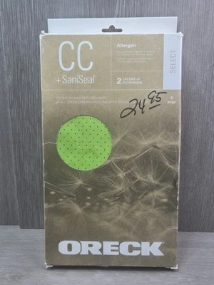 Oreck AK1CC6A CC SaniSeal Allergen Filtration Vacuum Cleaner Bags 5 Pack - Image 1 of 3