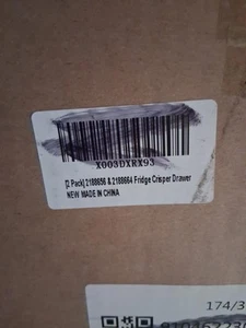 New 2 Pack 2188656 Fridge Crisper Drawer Refrigerator 2188664 Fits Whirlpool - Bild 1 von 4