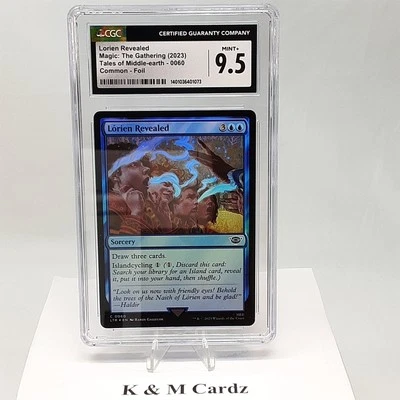 MTG - Lord of the Rings - Lorien Revealed - Foil - Graded CGC 9.5 - Image 1 of 4
