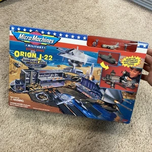 Vintage 1998 Galoob Micro Machines Military Orion J-22 Submarine Base 65568 Neu - Bild 1 von 9