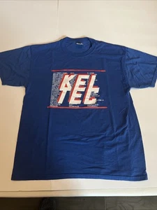 Camisa azul vintage de fábrica Keltec Kel-Tec Firearm para hombre - Imagen 1 de 5