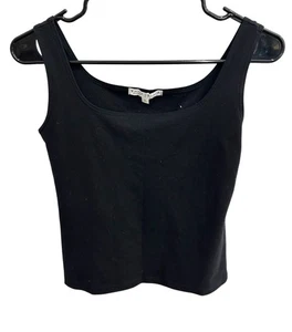 White House Black Market Womens Black Nylon Tank Top Size L - Picture 1 of 10