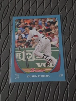 (114/500) Dustin Pedroia 2011 BOWMAN Baseball Card  - Image 1 of 3