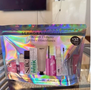 SEPHORA FAVORITES GLEAMY DREAMY MAKEUP SET 2025 LIMITED EDITION $158 VALUE - Picture 1 of 3