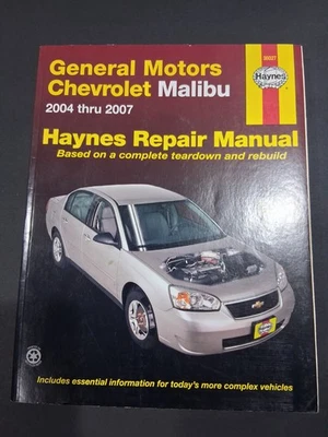 Manual de reparación Haynes 38027 General Motors Chevrolet Malibu 2004-2007 Foto 1 de 2