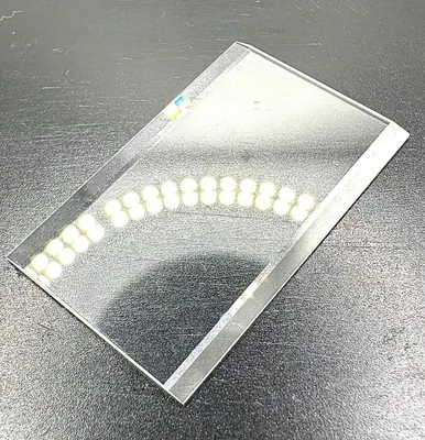 Nuevo cristal de zafiro plano Corum 27,0x17,0 genuino Foto 1 de 4