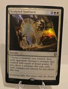 Sculpted Sunburst MTG Commander Legends: Battle for Baldur's Gate Foil - Picture 1 of 2