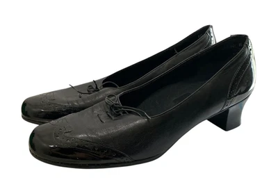 Mocasín Munro Academia Minimalista Tallie Borla Cuero Punta de Ala 10M Hecho en EE. UU. Foto 1 de 4