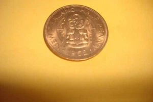 1962 NEW ZEALAND 1/2 HALF PENNY BU UNC GEM FROM OLD COIN DEALER STOCK - Picture 1 of 4