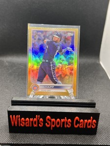 2022 Topps Series 1 Ian Happ Gold Foil - Chicago Cubs