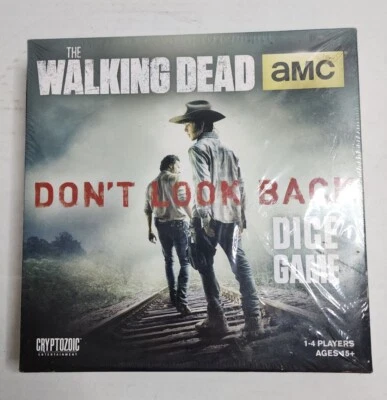 THE WALKING DEAD AMC DON'T LOOK BACK DICE GAME NEW SEALED CRYPTOZOIC - Image 1 of 2