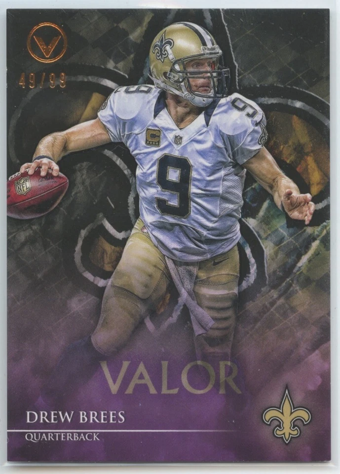 2014 Topps Valor Valor #166 Drew Brees #49/99! - Image 1 of 1