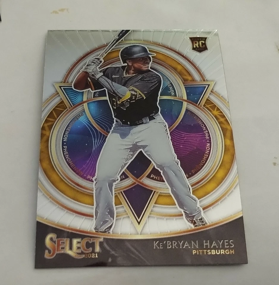 2021 Select Ke'Bryan Hayes Silver Prizm Phenomenon Rookie Card RC #PH-12 MINT  - Image 1 of 1