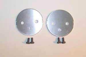 Placas de acelerador de carburador Quadrajet hoja primaria y tornillos nuevos (par) 1-3/8" - Imagen 1 de 2
