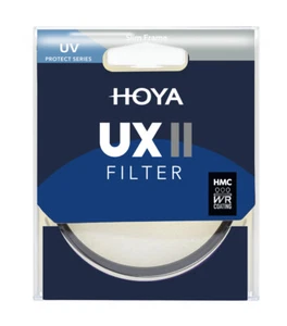 HOYA UX II, UV Filter 37, 40.5, 43, 46, 49, 52, 55, 58, 62, 67, 72, 77, 82mm, NEW - Picture 1 of 3