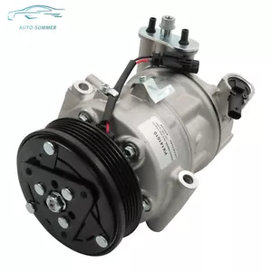 A/C Compressor +Clutch For Chevrolet Cruze 2012 2013 2014 2015 1.4L l4 GAS DOHC - Foto 1 di 8