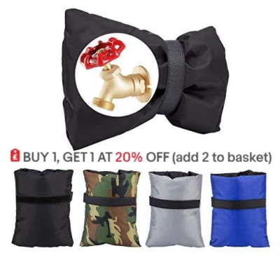 Outside Garden Tap Cover Frost Jacket Insulated Winter Protector Thermal Outdoor - Image 1 of 4