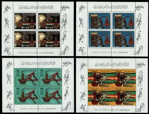 Libia 1979 - Mi-N.o 767-770 II A ** - Estampillada sin montar o nunca montada - Fútbol / Fútbol - Imagen 1 de 1
