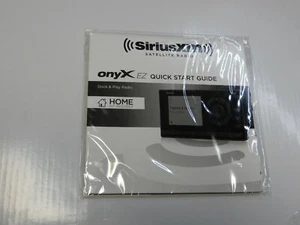 Nuevo - SiriusXM Onyx EZ Home Kit Guía de inicio rápido - 59.UPSML.014 - Imagen 1 de 1