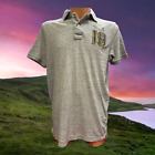 Abercrombie & Fitch @ Authentic Mens Polo Shirt Grey @ Size XXL