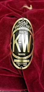 K-W Smoother Shock Plate Ford Model T Acid Etched Brass - Bild 1 von 6