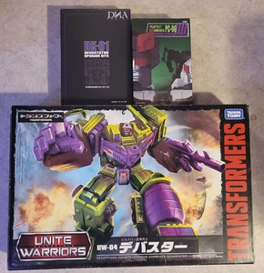 TRANSFORMERS Takara Tomy DEVASTATOR Unite Warriors UW-04 + Upgrades PC-06 DK-01 - Bild 1 von 8