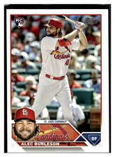 2023 Topps #622 Alec Burleson nr mint /mint