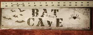 Bat Cave Metal Sign - Picture 1 of 4