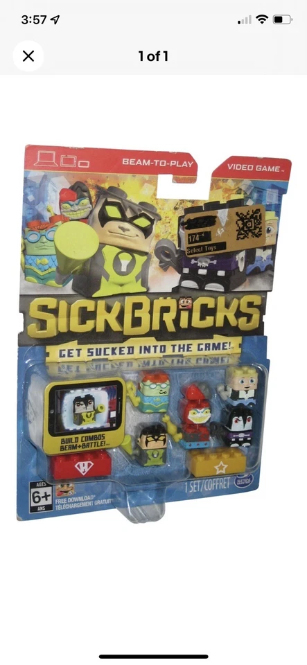 Paquete de ladrillos enfermos tema héroes vs Hollywood minifiguras conjunto paquete de 5 Foto 1 de 1