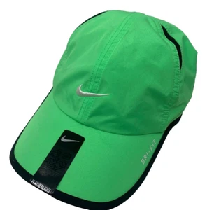 NEU Nike 2013 Erwachsene DRI-FIT FEDERLEICHTE Tennismütze - hellgrün/schwarz 20502505 - Bild 1 von 2