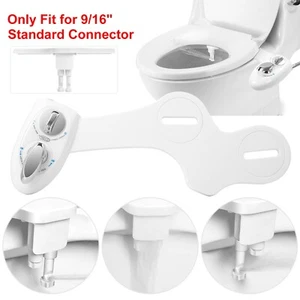 Bidet Fresh Water Spray Non-Electric Female Wash Self Cleaning Toilet Attachment - Picture 1 of 16