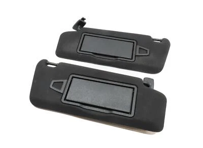 Mercedes Benz Clase C 2008-2014 (W204) Juego de parasol delantero izquierdo y derecho (negro) Foto 1 de 4