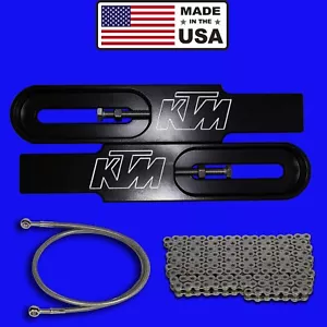 2024 KTM Duke 390 bolt on swingarm extension Kit "Made In The USA" - Picture 1 of 3
