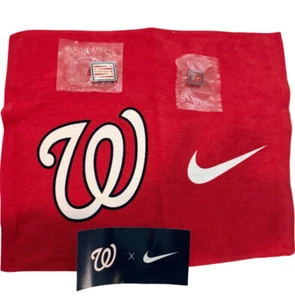 New Washington Nationals World Series 2019 Nike Baseball Towel, Pins, Sticker - Picture 1 of 21