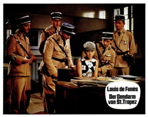 Der Gendarm von St. Tropez ORIGINAL Aushangfoto Louis de Funes / Michel Galabru - Bild 1 von 1